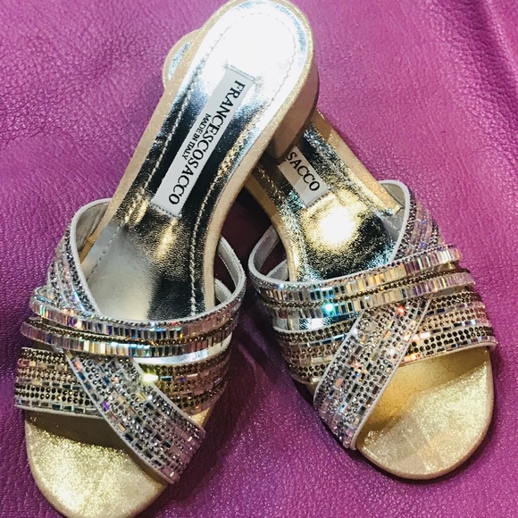 Low Swarovski crystal slide